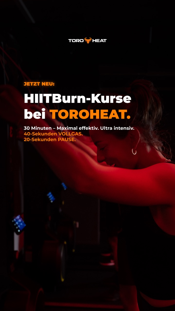 Meta-Anzeige: HIITBurn-Kurse, zweites Motiv